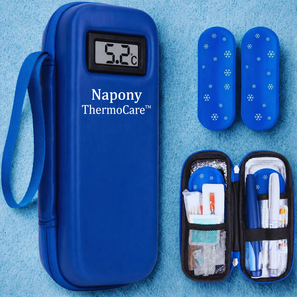 Pochette isotherme pour insuline | Napony ThermoCare™