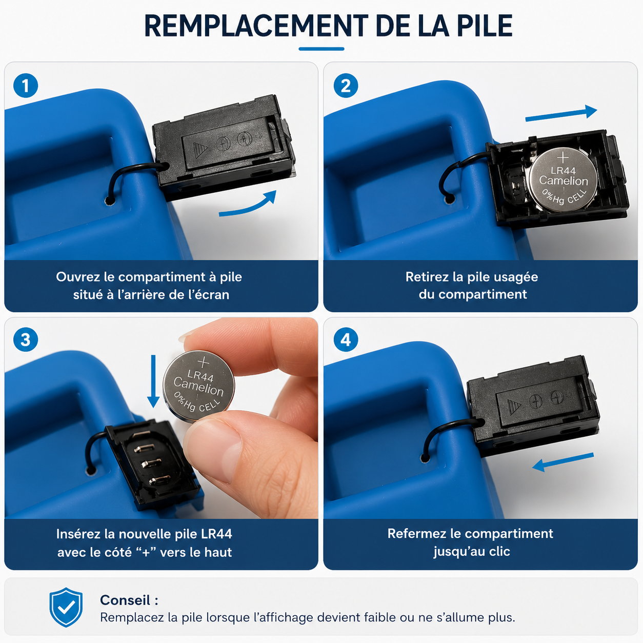 Pile de rechange | Napony